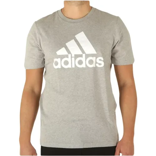 T-Shirts, male, , Size: L Mens Print T-shirt - Adidas - Modalova