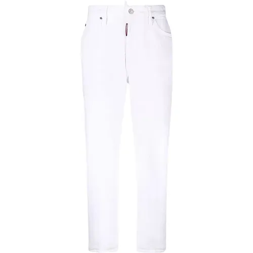 Women's Straight Cut Jean Boston , male, Sizes: W34, W40 - Dsquared2 - Modalova