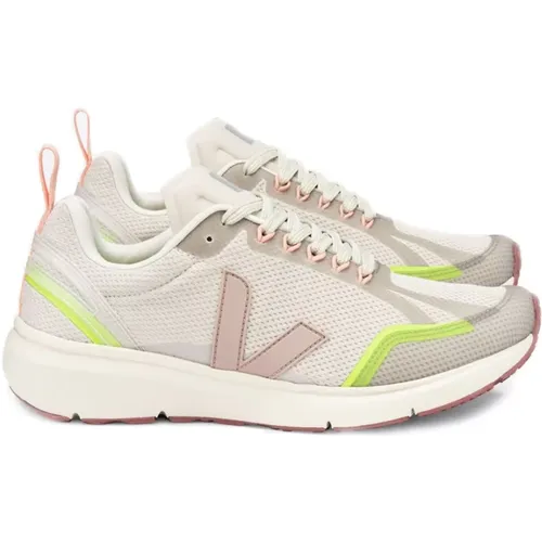 Condor 2 Alveomesh Sneakers - Natural Babe Jaune-Fluo , female, Sizes: 5 UK, 4 UK - Veja - Modalova