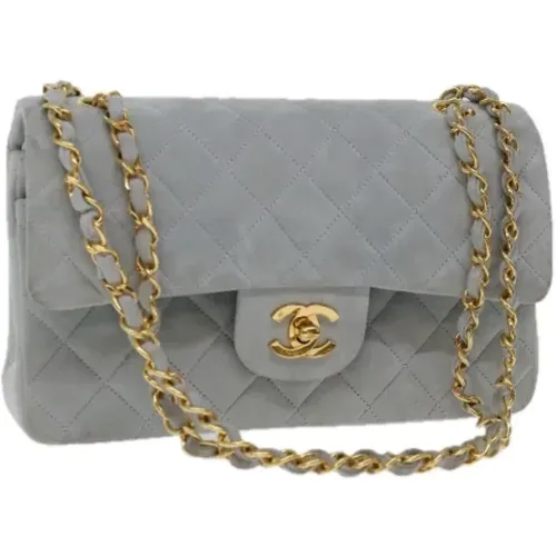 Pre-owned Suede chanel-bags , female, Sizes: ONE SIZE - Chanel Vintage - Modalova