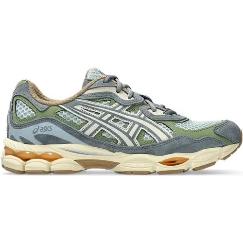 Sneakers, male, , Size: 9 US Gel-Nyc Cold Moss Fjord Grey - ASICS - Modalova