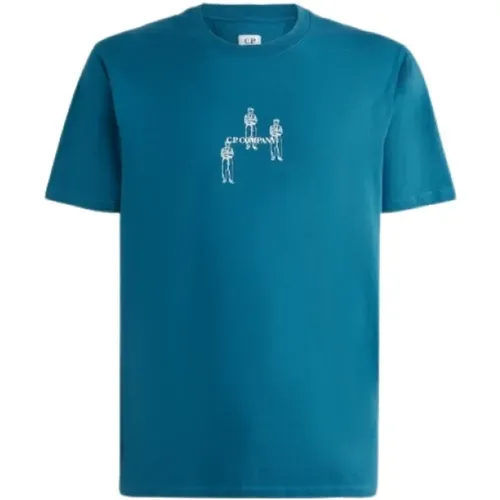 Britischer Matrose Ink T-Shirt für Kinder - C.P. Company - Modalova