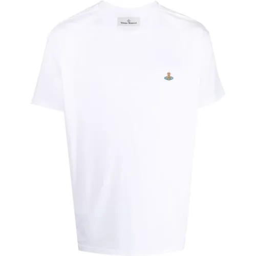 Classic Multicolor Orb T-Shirt , male, Sizes: L - Vivienne Westwood - Modalova