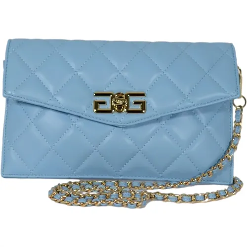 Quilted Celeste Pochette with Double G Closure , female, Sizes: ONE SIZE - Gaëlle Paris - Modalova