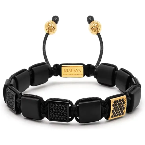 Bracelets , Herren, Größe: XL - Nialaya - Modalova