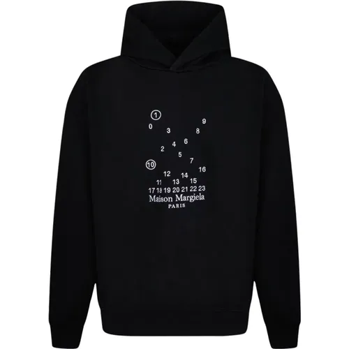 Logo Hooded Sweatshirt , male, Sizes: M, XL - Maison Margiela - Modalova