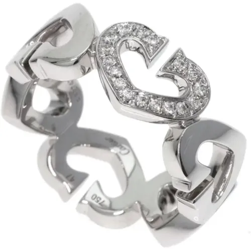 Pre-owned White Gold rings , female, Sizes: ONE SIZE - Cartier Vintage - Modalova