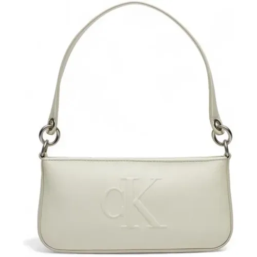 Handbags, female, , Size: ONE SIZE Sleek Polyurethane Womens Handbag - Calvin Klein Jeans - Modalova