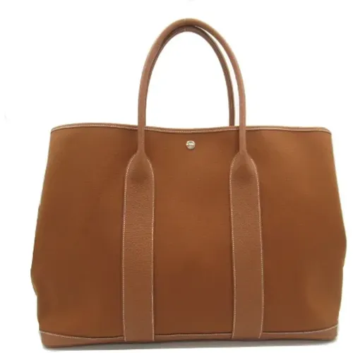 Pre-owned Tote Bags, female, , Size: ONE SIZE Pre-owned Leather totes - Hermès Vintage - Modalova