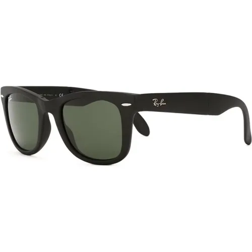 Schwarze Sonnenbrille Rb4105 601S Stil,Faltbare Wayfarer Sonnenbrille - Ray-Ban - Modalova