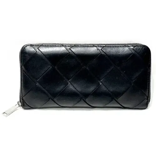 Pre-owned Wallets, female, , Size: ONE SIZE Pre-owned Leather wallets - Bottega Veneta Vintage - Modalova