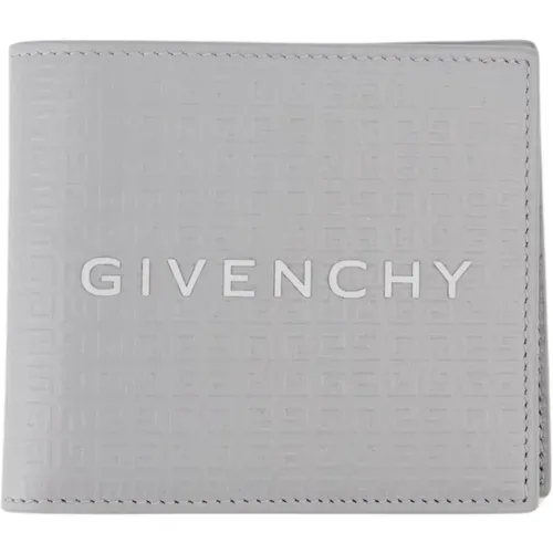 Wallets & Cardholders, male, , Size: ONE SIZE Leather Wallet with 4G Print - Givenchy - Modalova