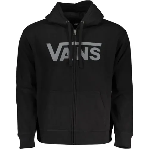 Zip-throughs, male, , Size: XS Zip Hoodie with Stylish Print - Vans - Modalova