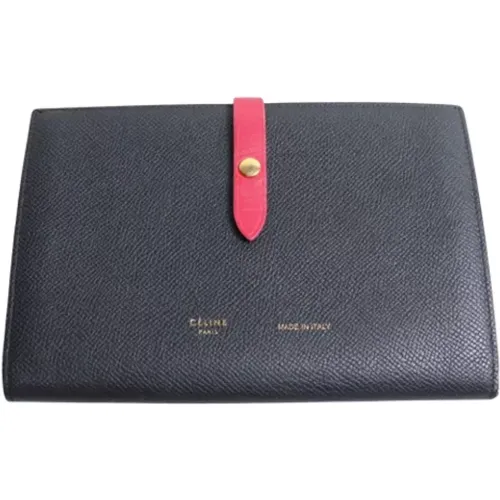 Pre-owned Leather wallets , female, Sizes: ONE SIZE - Celine Vintage - Modalova