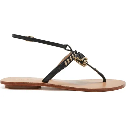 Flat Sandalen , Damen, Größe: 39 EU - MALIPARMI - Modalova