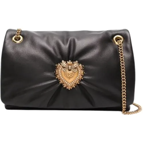Soft Devotion Shoulder Bag , female, Sizes: ONE SIZE - Dolce & Gabbana - Modalova