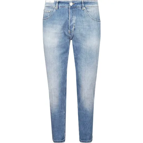 Denim Jeans with Belt Loops , male, Sizes: W35, W32, W30, W34, W36, W33 - PT Torino - Modalova