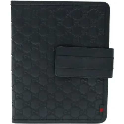 Pre-owned Wallets, female, , Size: ONE SIZE Pre-owned Canvas wallets - Gucci Vintage - Modalova