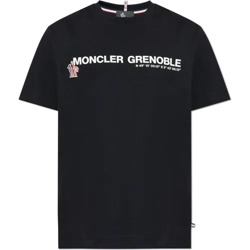 T-Shirts, male, , Size: S Grenoble Day-Namic - Moncler - Modalova