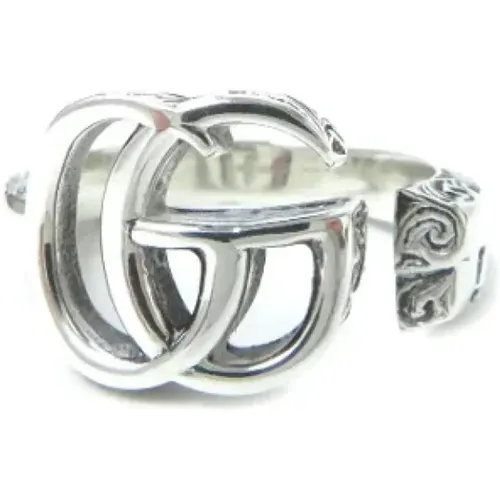 Pre-owned Jewellery, female, , Size: ONE SIZE Pre-owned Metal rings - Gucci Vintage - Modalova