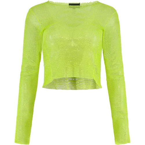 Long Sleeve Tops, female, , Size: XS Open-knit Top - Santa Brands - Modalova