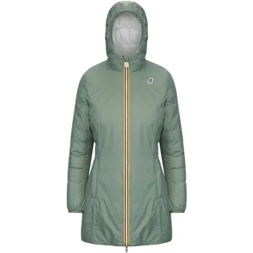 Light Jackets, female, , Size: XL Reversible Down Jacket - K-way - Modalova