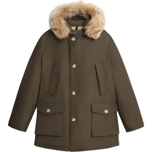 Winter Jacket , male, Sizes: S, M, L - Woolrich - Modalova