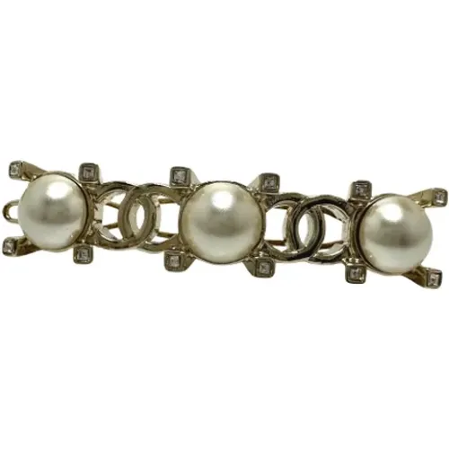 Pre-owned Metal hair-accessories , female, Sizes: ONE SIZE - Chanel Vintage - Modalova