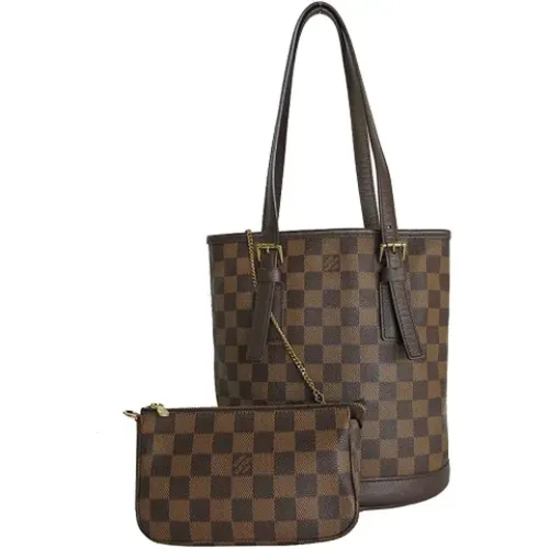 Pre-owned Tote Bags, female, , Size: ONE SIZE Pre-owned Canvas louis-vuitton-bags - Louis Vuitton Vintage - Modalova