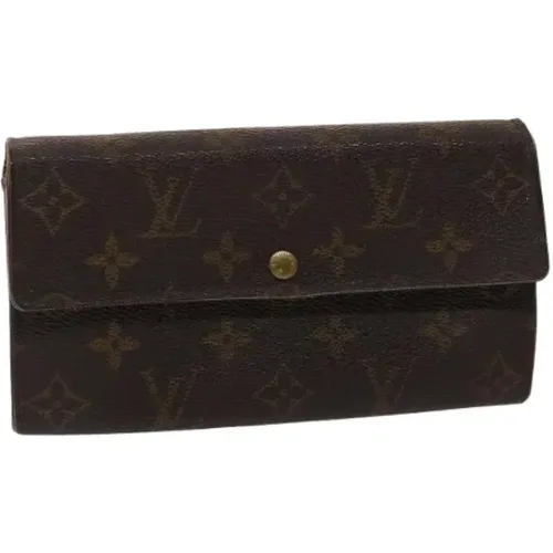 Pre-owned Canvas wallets , female, Sizes: ONE SIZE - Louis Vuitton Vintage - Modalova