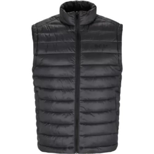 Vests, male, , Size: XL Lightweight Sleeveless Calano Down Jacket - Size 50, Color 350 - Hugo Boss - Modalova