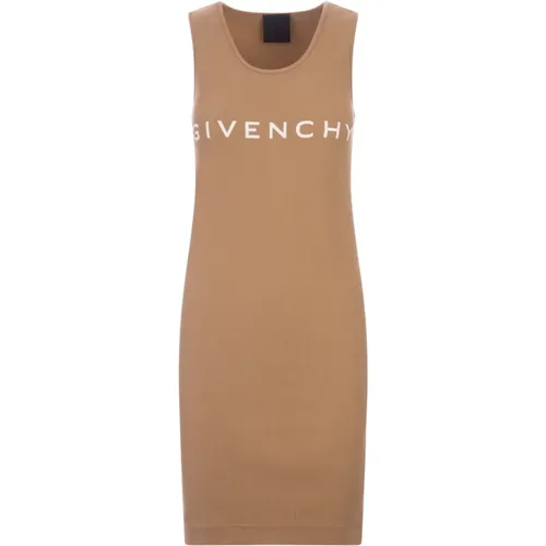 Braunes Tank Top Midi Kleid , Damen, Größe: S - Givenchy - Modalova