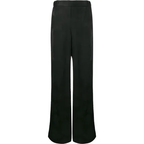 Textile Trousers , female, Sizes: S - Salvatore Ferragamo - Modalova