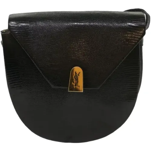 Pre-owned Cross Body Bags, female, , Size: ONE SIZE Pre-owned Leather shoulder-bags - Yves Saint Laurent Vintage - Modalova