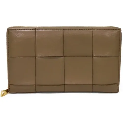 Pre-owned Wallets, female, , Size: ONE SIZE Pre-owned Leather wallets - Bottega Veneta Vintage - Modalova