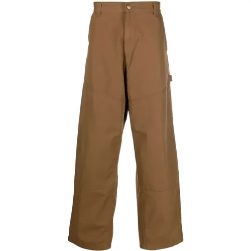 Straight Trousers, male, , Size: M Wide Panel Pant - Carhartt WIP - Modalova