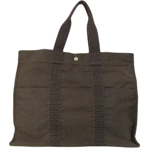 Pre-owned Canvas totes , female, Sizes: ONE SIZE - Hermès Vintage - Modalova