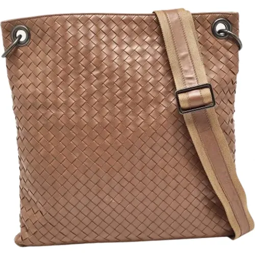 Pre-owned Leather travel-bags , male, Sizes: ONE SIZE - Bottega Veneta Vintage - Modalova