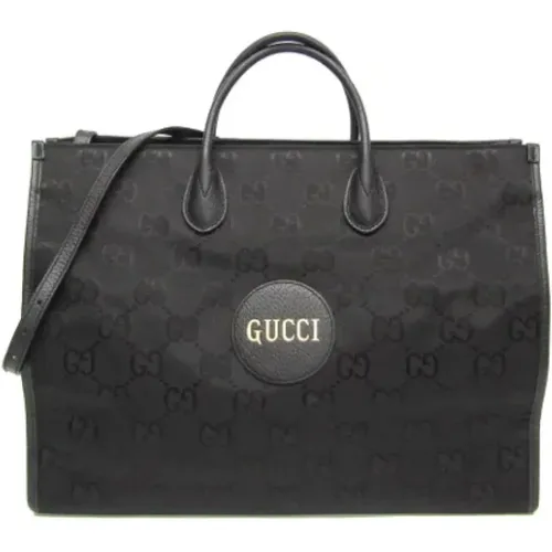 Pre-owned Tote Bags, female, , Size: ONE SIZE Pre-owned Canvas gucci-bags - Gucci Vintage - Modalova