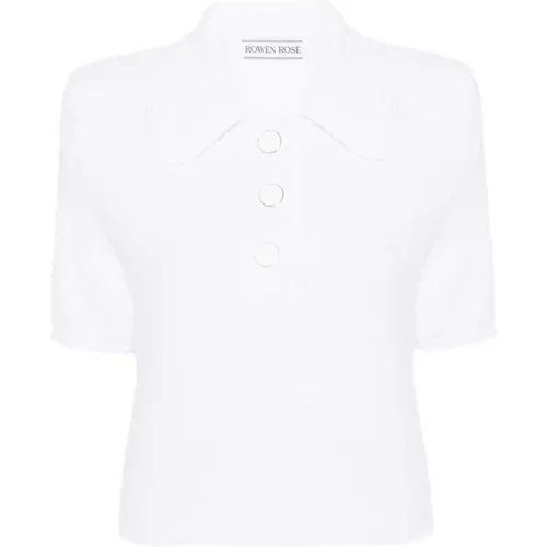 Polo Shirts , Damen, Größe: 2XS - Rowen Rose - Modalova