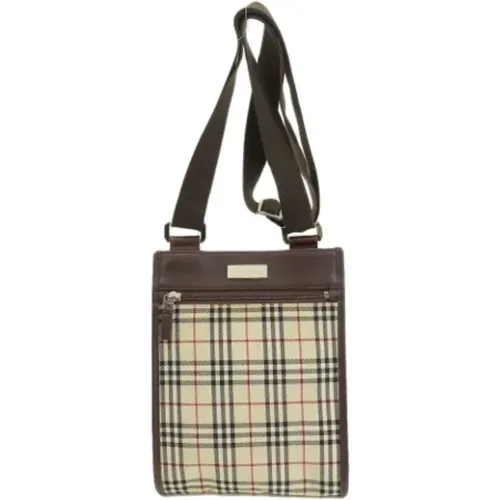 Pre-owned Cross Body Bags, female, , Size: ONE SIZE Pre-owned Fabric shoulder-bags - Burberry Vintage - Modalova