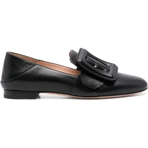 Women`s Leather Loafers , female, Sizes: 8 UK, 3 1/2 UK, 2 1/2 UK - Bally - Modalova