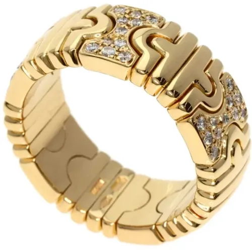 Pre-owned Jewellery, female, , Size: ONE SIZE Pre-owned Gold rings - Bvlgari Vintage - Modalova