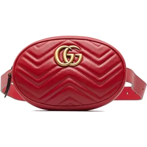 Pre-owned Leather crossbody-bags , female, Sizes: ONE SIZE - Gucci Vintage - Modalova