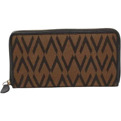 Pre-owned Canvas wallets , female, Sizes: ONE SIZE - Valentino Vintage - Modalova