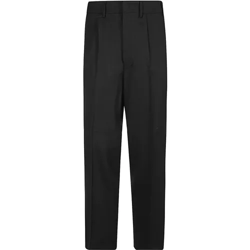 Straight Trousers, male, , Size: M wool trousers - Mauro Grifoni - Modalova