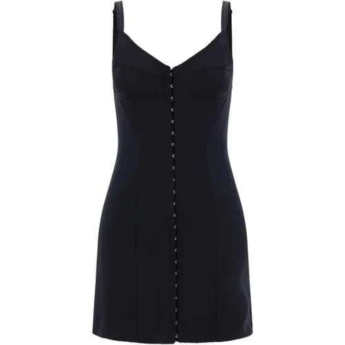 Dress Corset Inspired Design , female, Sizes: XS - Dolce & Gabbana - Modalova