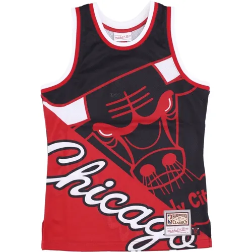 Sportswear, male, , Size: 2XL Chicago Bulls Tank Top NBA Style - Mitchell & Ness - Modalova