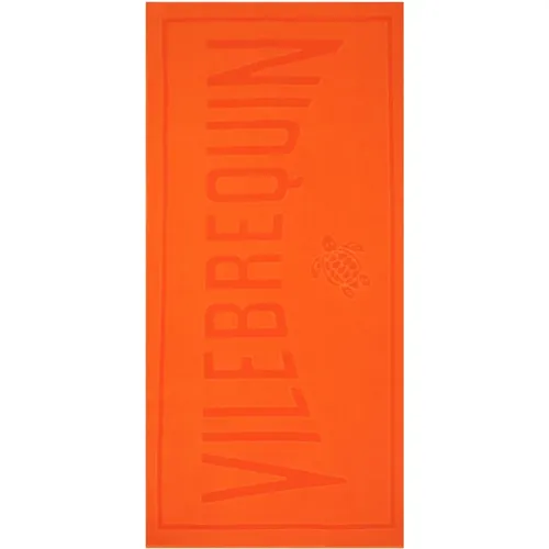 Solid Apricot Beach Towel , female, Sizes: ONE SIZE - Vilebrequin - Modalova