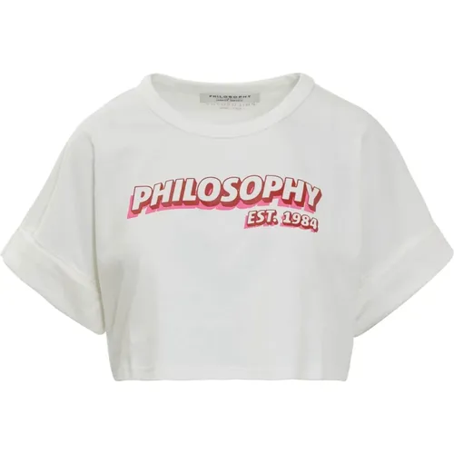 Kurzarm T-Shirt - Philosophy di Lorenzo Serafini - Modalova